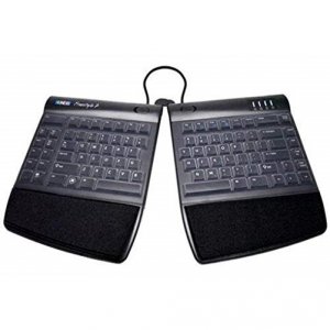 Kinesis AC807KC Freestyle2 Keyboard Cover. Clear, Silicone Skin Protec