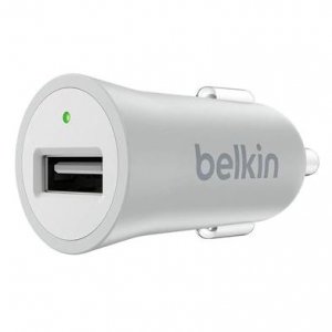 Belkin F7U026BT06GRYTM Usb-c Car Charger Wusb-c Cbl,9v12v Pd,27w,6 ,gr