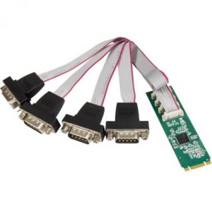 Syba SY-PEX15066 Pci-express 1.1 Based, M.2 4-port Serial