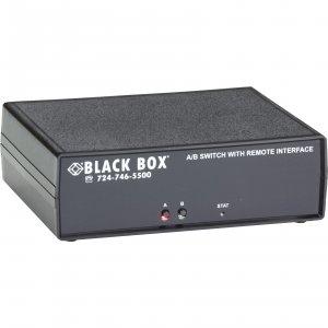 Black SW1047A Db9 Ab Switch Latching Ethernet, Rs232,