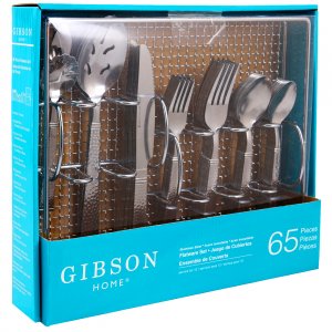 Gibson 111957.65 Prato Flatware 65pc Set Ss