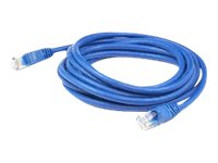 Addon ADD-12FCAT6-BE 12ft Rj-45 Mm Cat6 Blue Cu Patch Cbl