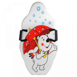 Inland 04031 Foam Snow Sled -white