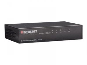 Intellinet RA6803 523301 5-port 10100mbps Fast Ethernet Office Switch 