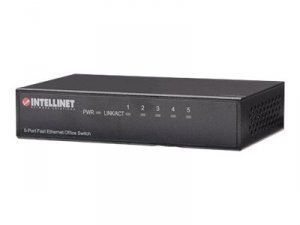 Intellinet RA6803 523301 5-port 10100mbps Fast Ethernet Office Switch 