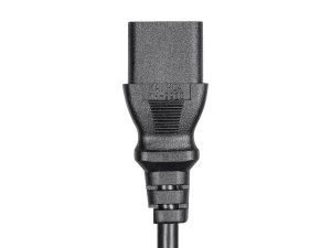 Monoprice 27306 Extension Cord - Iec 60320 C14 To Iec 60320 C13, 18awg