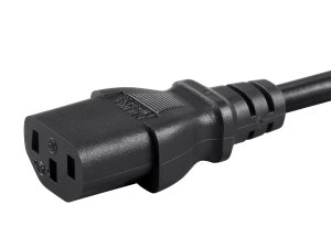 Monoprice 27306 Extension Cord - Iec 60320 C14 To Iec 60320 C13, 18awg