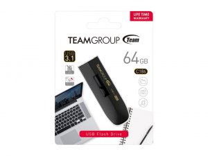 Team TC186364GB01 Teamgroup C186 3.2(3.13.0) Drive 128gb Black Retail