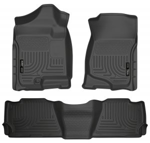 Husky 98261 Liners Front  2nd Seat Floor Liners Fits 07-14 Suburban 15