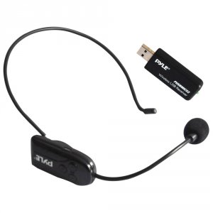 Pyle PUSBMIC52 Wrls Headset Mic Syst W Usb