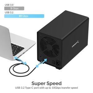 Sabrent DS-SC5B Usb 3.2 5-bay 3.5 Sata Hard