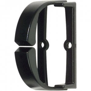 Black 32826 Individual Side Ring, Shallow Run, 1u