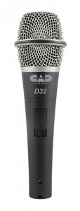 Cad D32X3 D32 S-card. Dynamic V Mic 3-p