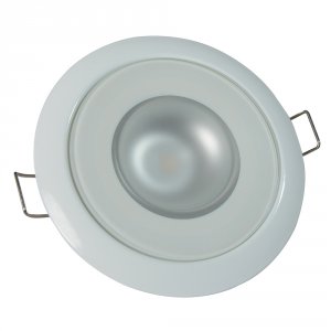 Lumitec 113121 Mirage - Flush Mount Down Light - Glass Finish-white Be