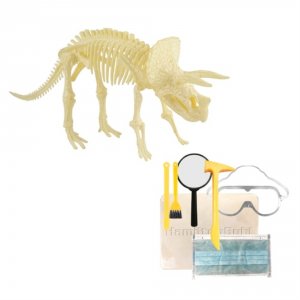 Hamiltonbuhl PH-TRT Steam Paleo Hunter Dig Kit-triceratop