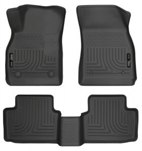 Husky 98191 Liners Front  2nd Seat Floor Liners Fits 13-15 Chevrolet M