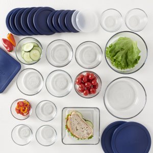 Anchor 13370AHG17 Food Storage Set 30pc Navy