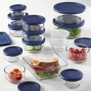 Anchor 13370AHG17 Food Storage Set 30pc Navy