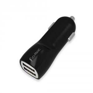 Io I012P04DC Slim Dual Usb Car Charger Dc 2.1a1a