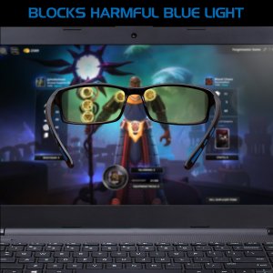 Generic ENPCBG6100BLWS Enhance Battle Lens Blue Light Blocking Glasses