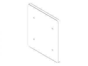 Chief KRA401B K1 Arm Adptr Plate For Fsbi2tb