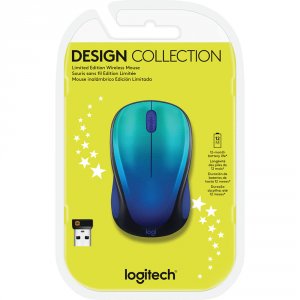 Logitech 910-006118 Wirelss Mouse Collectn Blue