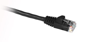 Cp GC5E-4P-BK-50 50ft Cat5e 350mhz Black Wboot