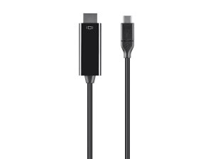 Monoprice 24442 Usb Type C To Hdmi 3.1 Cable - 5gbps_ 4k@30hz_ Black_ 