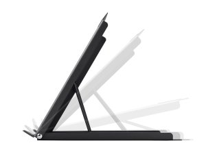 Monoprice 33813 Workstream By  Adjustable Folding Laptop Stand_ Steel