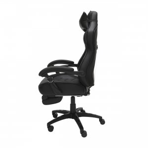 Ofm RSP-110-BLK Respawn Recline Gaming Chrfootrest Blk