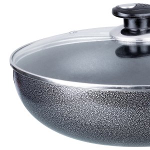 Brentwood BWL-407 11in Alum Wok Wlid