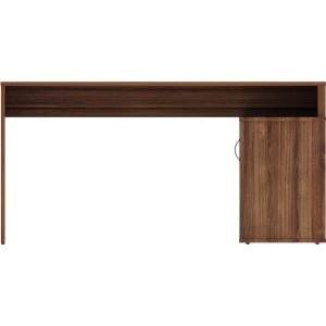 Lorell LLR 18315 L-shape Workstation With Cabinet - L-shaped Top - 29.