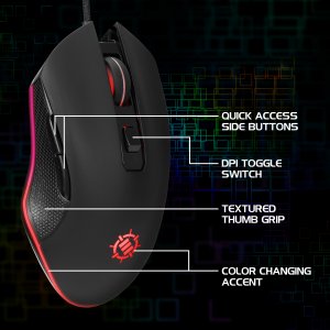 Generic ENINMNU100BOWS Infiltrate Computer Gaming Mouse