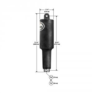 Lenco 15056-002 101xd Extreme Duty Actuator - 12v - 2-14