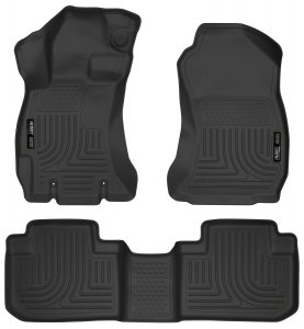 Husky 99881 Liners Front  2nd Seat Floor Liners  14-18 Subaru Forester