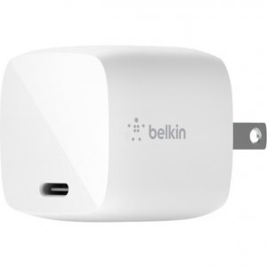 Belkin WCH001DQ1MWH-B6 1m Usbc Chrg Gan 30w Cc Cbl Wht