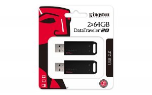 Kingston DT20/64GB-2P 64gb Usb 2.0 Datatraveler