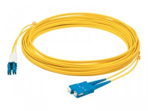 Addon ADD-SC-LC-75M9SMF 75m Sclc Mm Yellow Os2 Fiber Patch Cbl