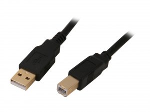 Rosewill RCAB-11002 Cb Rcab-11002 Usb2.0 A Male To B Male Cable Gold P