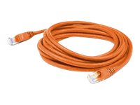 Addon ADD-13FCAT6S-OE 13ft Rj-45 Mm Cat6 Orange Cu Patch Cbl