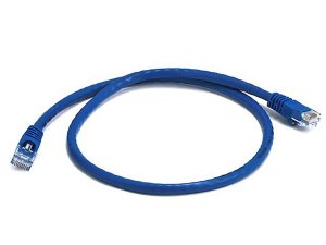 Monoprice 3364 Cat5e 24awg Utp Patch Cable_ 2ft Blue