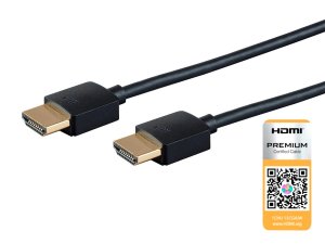 Monoprice 34206 4k Slim Certified Premium High Speed Hdmi Cable 6ft - 