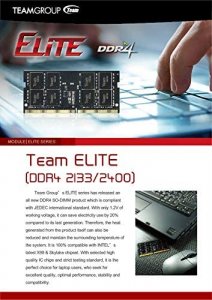 Team TED48G2666C19-S01 Team Elite So-d4 8gb 2666 Cl19-19-19-43 1.2v