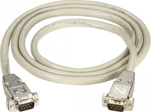 Black EDN12H-0005-MM Db9 Extension Cable With Emirfi Hoods,