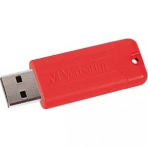 Verbatim 70390 128gb Pinstripe 3.0 Usb 3pk Blueredgrn