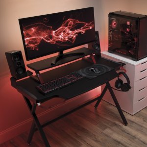 Ofm RSP-1000-RED Respawn Gaming Desk Red