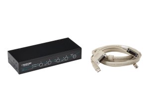 Black KV9604A-K 4-port Usbdviaudio Dt Series Switch+ca