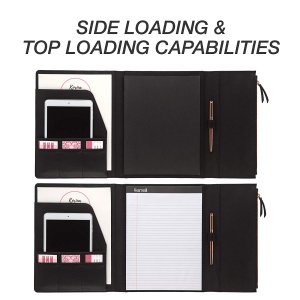 Samsill 71830 Portfolio W Magnetic Flap Blk