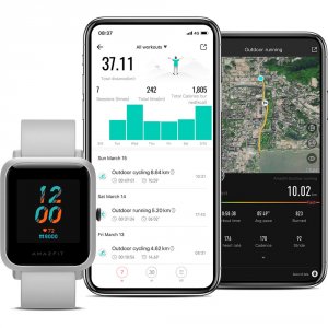 Amazfit W1821US2N Wd  Bip S White Cloud Retail