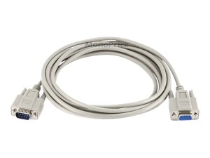 Monoprice 476 Null Modem Db9 Mf Molded Cable 10ft